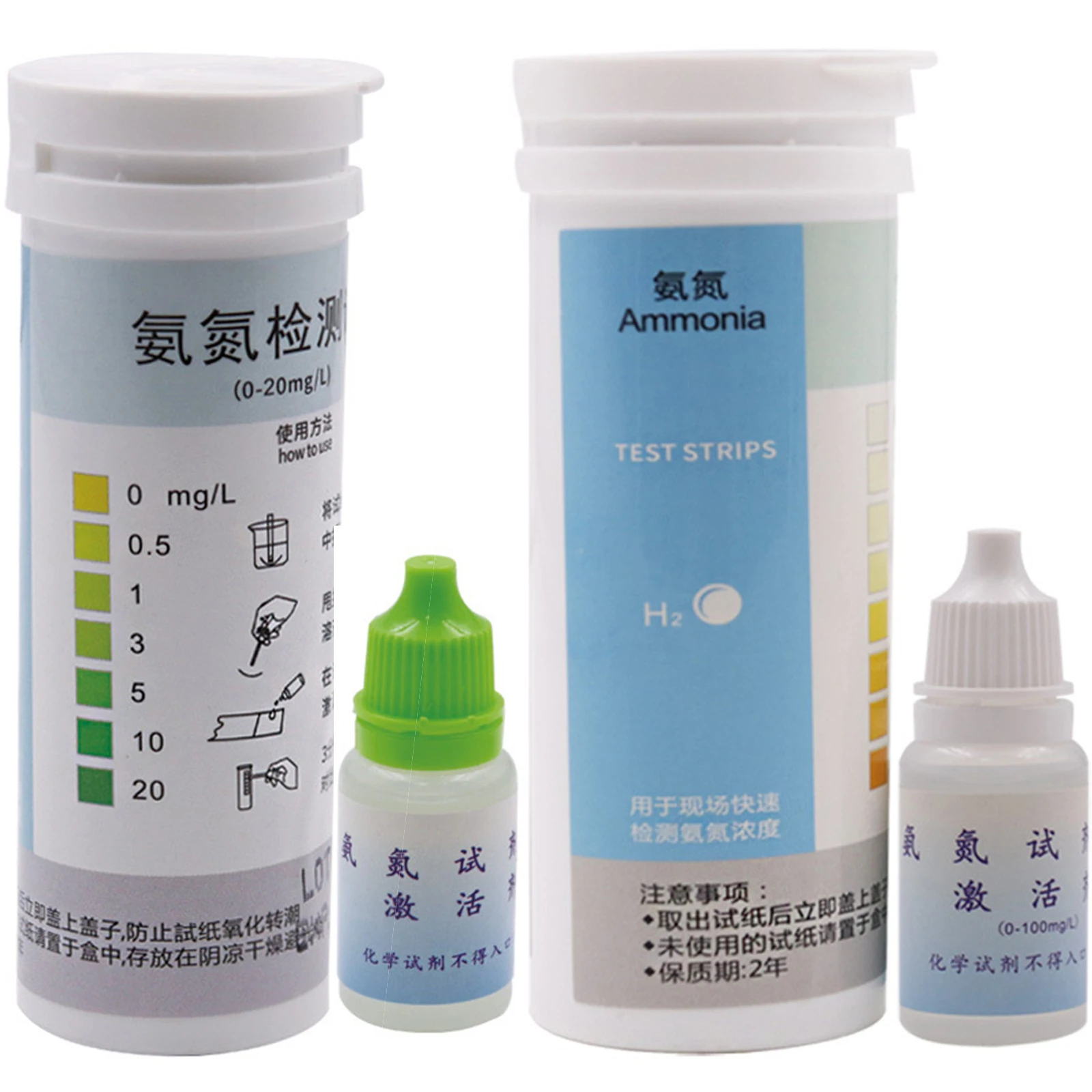 Water quality ammonia nitrogen detection colorimetric tube ammonia