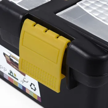 

Handheld Portable Plastic Hardware Tools Supplies Box With Storage Box Organizer