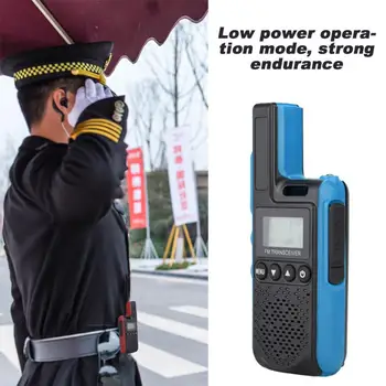 

Mini Portable Handheld Business UHF/VHF Walkie Talkie Two Way Radio Waterpoof Low Power Operation Mode Strong Endurance