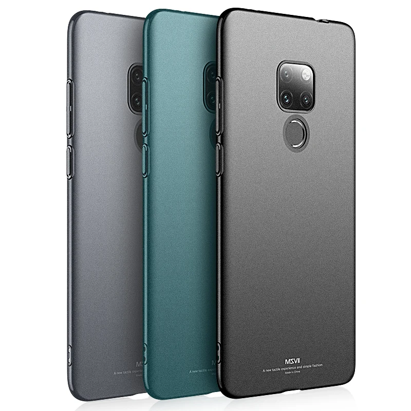 MSVII матовый чехол для huawei mate 20 чехол ультра-тонкий жесткий чехол для huawei mate 20 Pro Funda для huawei mate 20X Coque чехол s