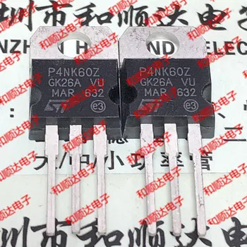 

10pcs/lot P4NK60Z STP4NK60Z New stock TO-220 600V 4A