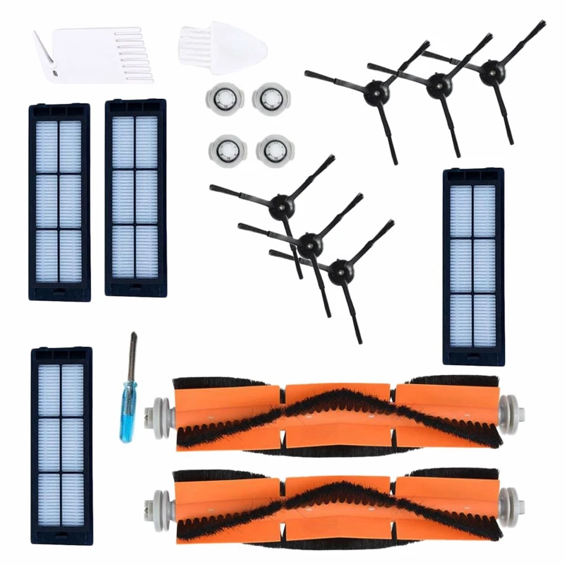 

Main Brush HEPA Filter for Xiaomi Roborock S5 S50 S55 Mijia S1 Xiaowa E25 E35
