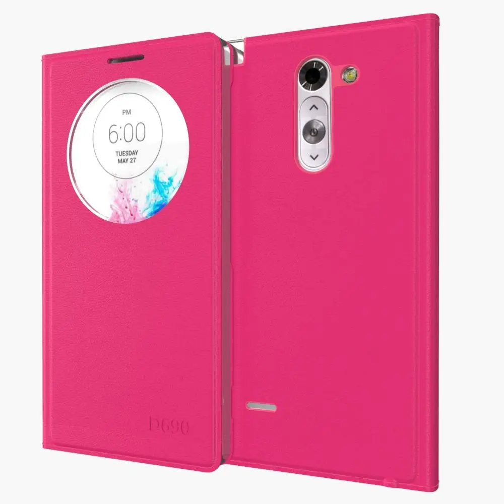 Модный чехол с окошком для LG G3 Stylus D690 D690N Роскошный кожаный флип сумка мобильного