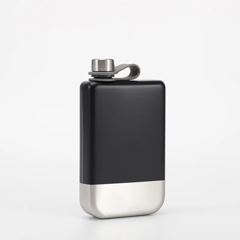 

2020 New Design 9 Oz Stainless Steel 304 Hip Flask Whiskey Wine Bottle Alcohol Pocket Flagon For Gifts