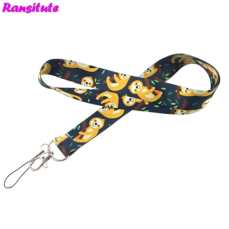 Шнурок ranрасположенный в виде дерева для ключей идентификационных карт ремней