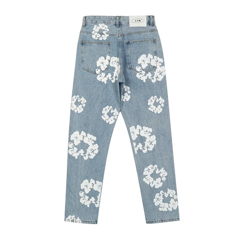 Jeans da uomo IEFB High Street lavaggio Heavy Industry Cotton Cloud  stampato 2022 New Spring Chic pantaloni di Design in Denim 9Y9735|Jeans| -  AliExpress
