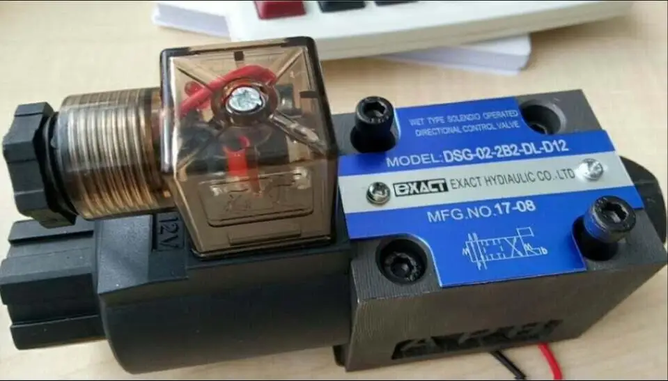 

EXACT Hydraulic solenoid valve MODEL:DSG-02-2B2-DL-D12 EXACT Hydraulic CO.,LTD