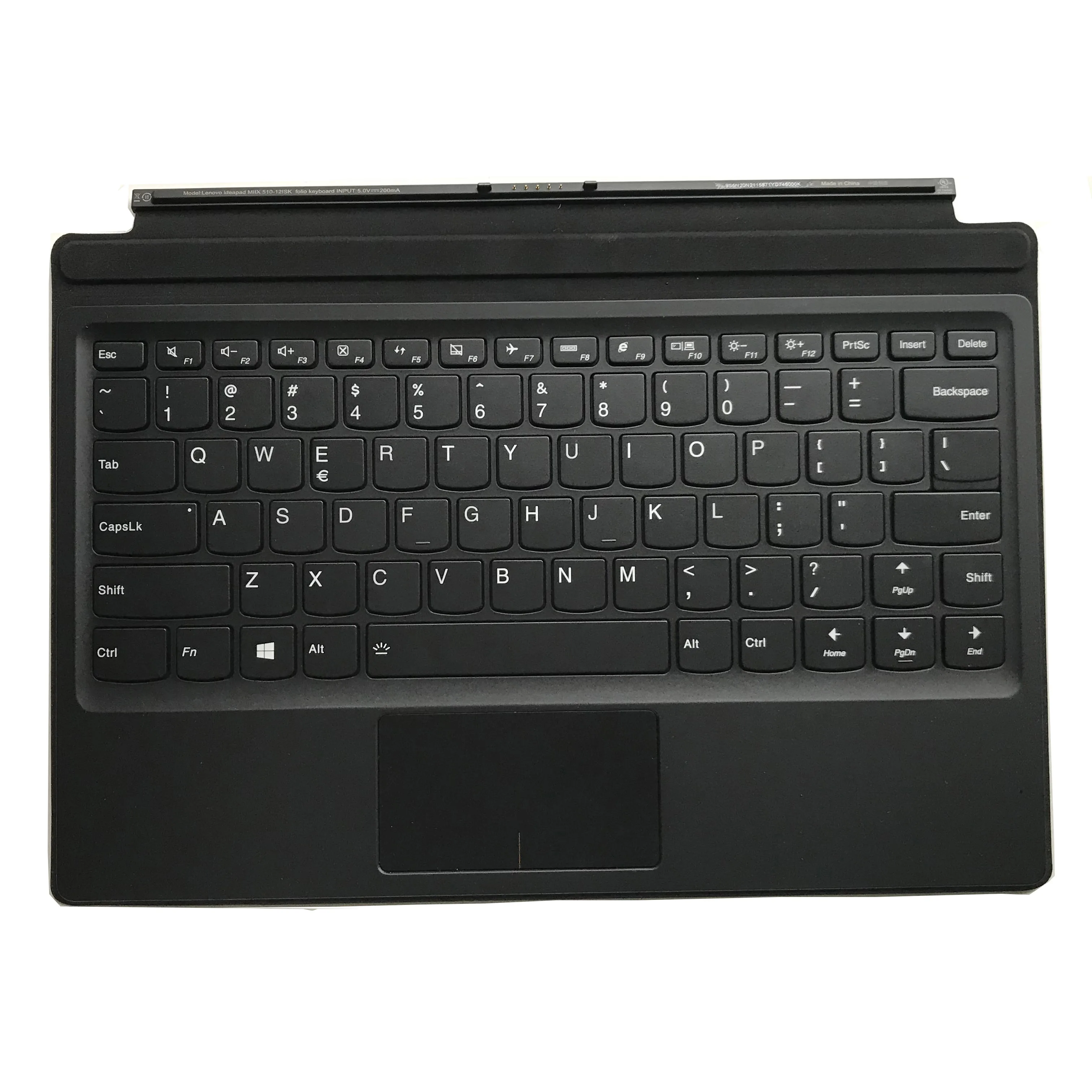 Для Lenovo IdeaPad MIIX 510 12ISK MIIX 510-12ISK Folio клавиатура верхняя крышка США