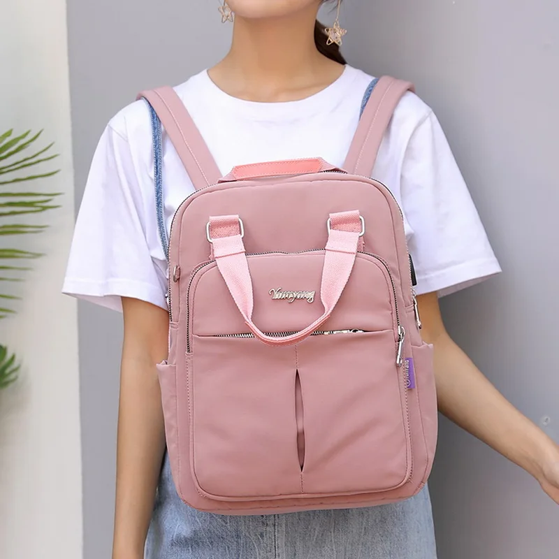 New Designer Backpacks Women Large Capacity Travel Bags Fashion Student School Backpacks Ladies Multi-pockets Backpacks