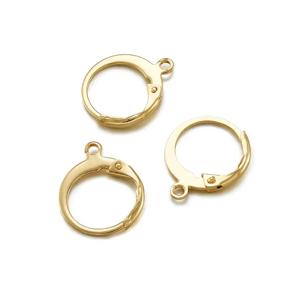 Серьги кольца из нержавеющей стали 304 20 шт. крючки для ушей аксессуары