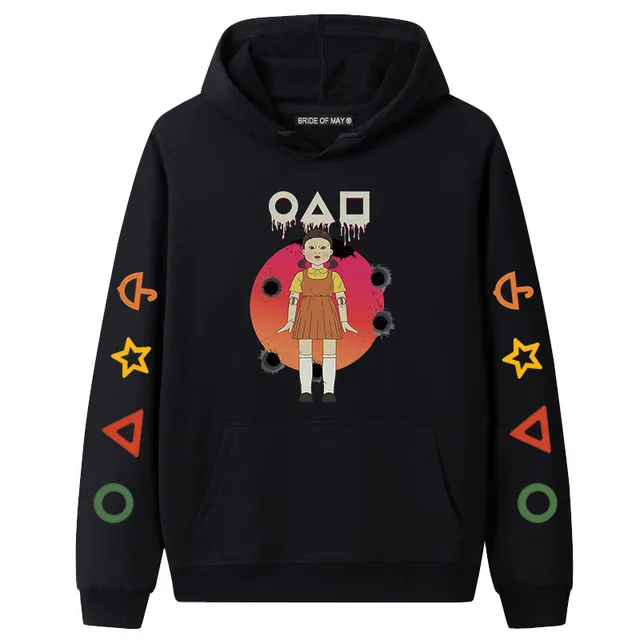 Squid Game Couple Hoodie Casual Pullover Men And Women Lil Peep 3