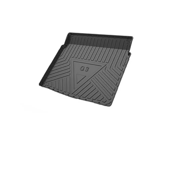 

1Set Car Cargo rear trunk mat For Audi Q3 2012 2013 2014 2015 2016 2017 2018 Styling Boot Liner Tray Anti-slip mat Accessories