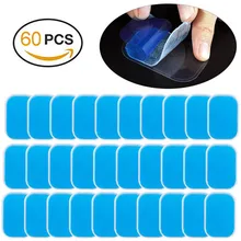 

60PCS Hydrogel Sticker EMS ABS Replacement Gel Pads Electrodes Massage Cushion Abdominal Muscle Stimulator Trainer Accessories