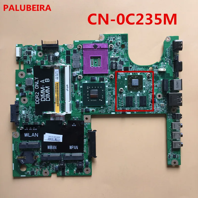 Материнская плата palu0c235m C235M для ноутбука Dell Inspiron 1555 DA0FM8MB8E0 100% протестирована