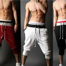 Мужские модные популярные удобные хлопковые повседневные брюки для бега, мужские шорты для бега, спортзала, танцев, мягкие спортивные штаны, новинка