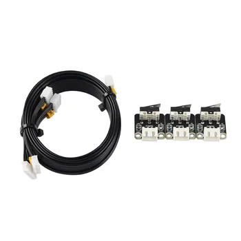

3 Set Mini Portable Plug And Play 3D Printer XYZ Axis Easy Install With Cable PCB Repair Limit Switch Universal For Ender 3