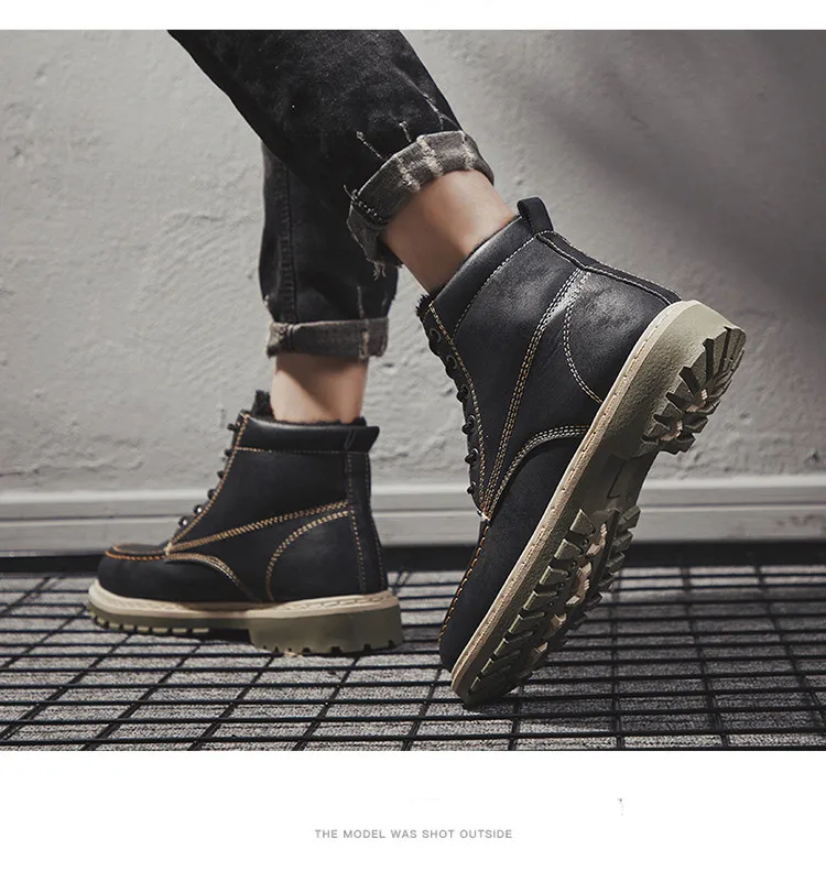 Winter Fashion Shoes Men Leather Boots Brand Tooling Shoes Men Boots Winter Warm With Fur Comfy Durable Outsole 15 Hf11f1daf7df848aab07074e0cbc8165bl