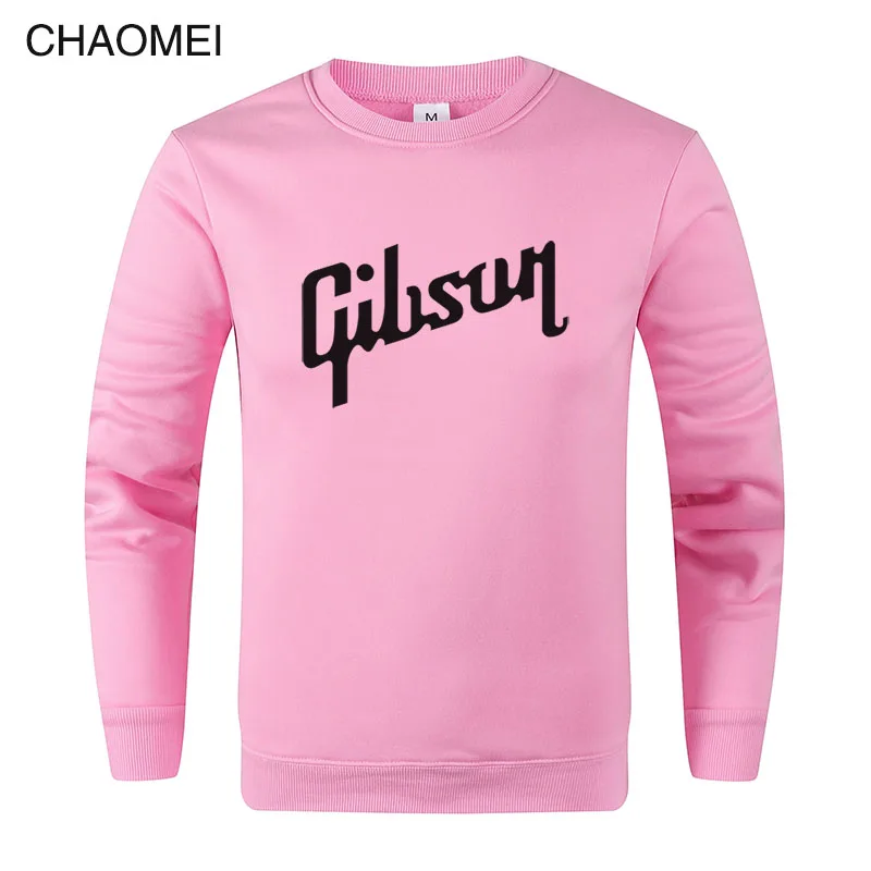 o-образным вырезом Gibson свитер пуловер для мужчин осень флисовая толстовка GIBSON хлопок длинный рукав мужские толстовки C36 - Цвет: 2