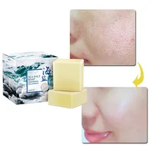 Удобное и освежающее мыло для рук, удаление пыли, предотвращение угрей, мыло для пор, морская соль, активное кристаллическое увлажнение