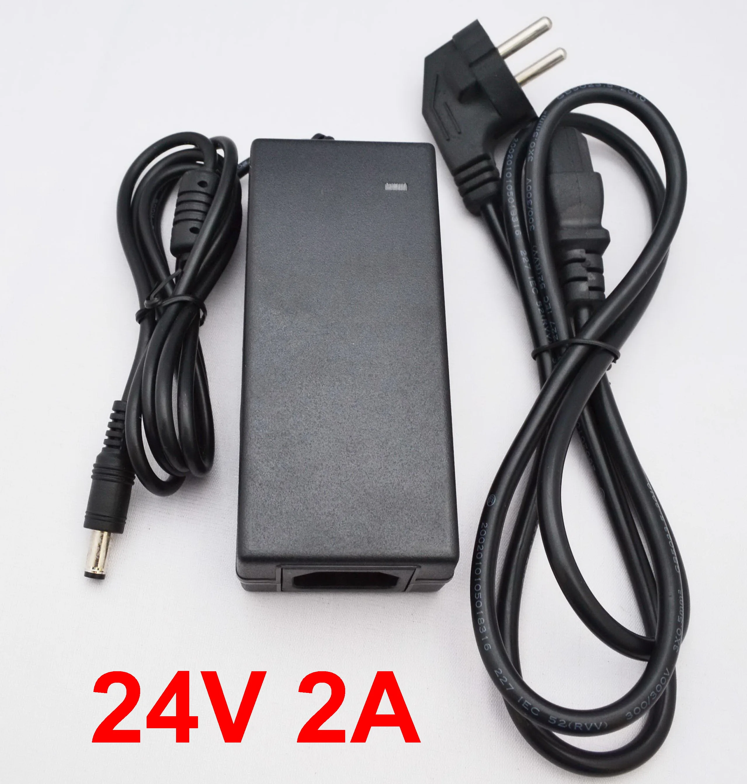 

1PCS High quality 24V 2A For Canon printer CA-CP200 CP800 900 910cp 1200cp 1300 24V 1.8A power adapter Charger +AC Cable