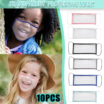 

Children Face Mask Clear Window Visible Expression For The Deaf And Hard Of Hearing Mouth Mask Mouth Muffle Facial Mask Masques