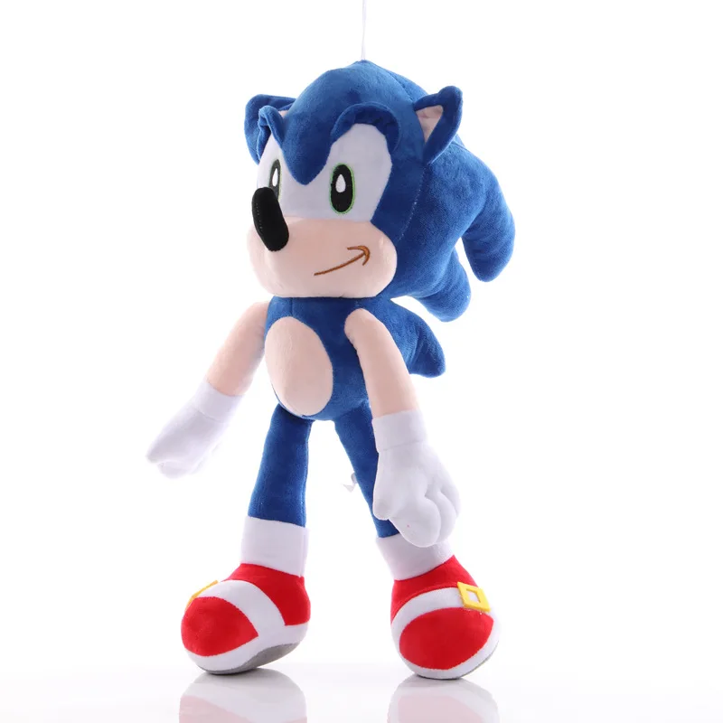 30cm Sonic Plush Toys Doll Black Blue Shadow Sonic Plush PP Cotton Soft Stuffed Toy for Kids Children Birthday Gifts
