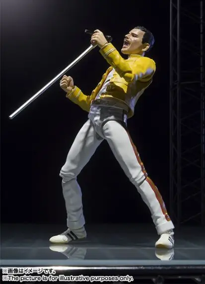 Оригинальная экшн-фигурка QUEEN LIVE Freddie mercury модель 1/12 | Игрушки и хобби
