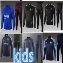 N98 детская тренировочная куртка, пальто, Манчестер Юнайтед Челси, juve Arsenal Feyenoord ajaxes, Детская куртка, комплект, футбольная Джерси, новинка
