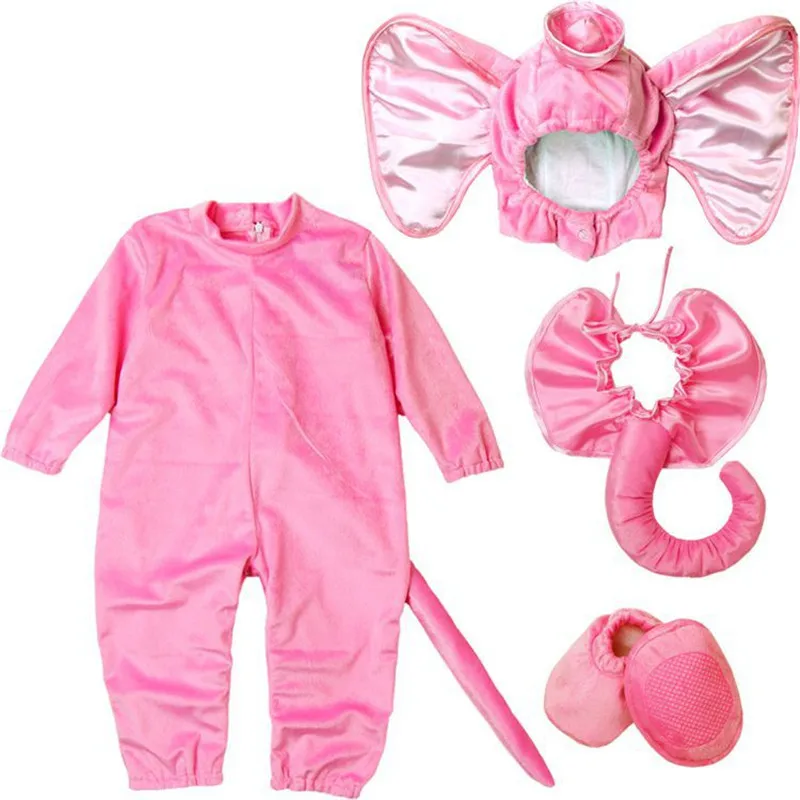 

Pink elephant Mascot Costume Suits Cosplay Party Game Dress Outfits Clothing Advertising Promotion Carnival Halloween Xmas