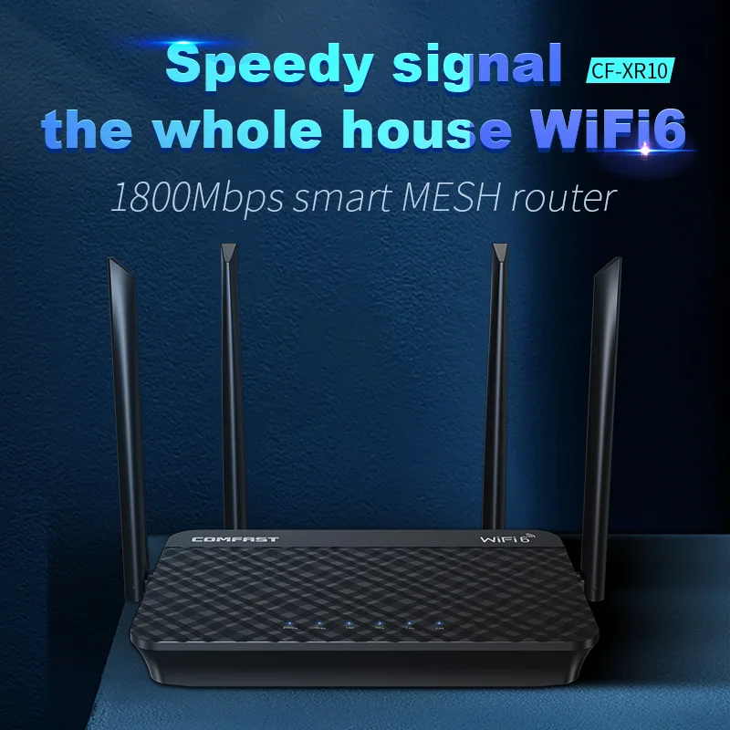 Wi-Fi 6 сетчатый маршрутизатор 2 4G и 5 ГГц двухдиапазонный беспроводной Gigabit RJ45 Wan/Lan