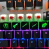SIANCS DIY CS GO Gaming keycaps Key Button CSGO key caps game keycap Game Accessories Mercy ABS Cap for Mechanical keyboard ► Photo 2/6