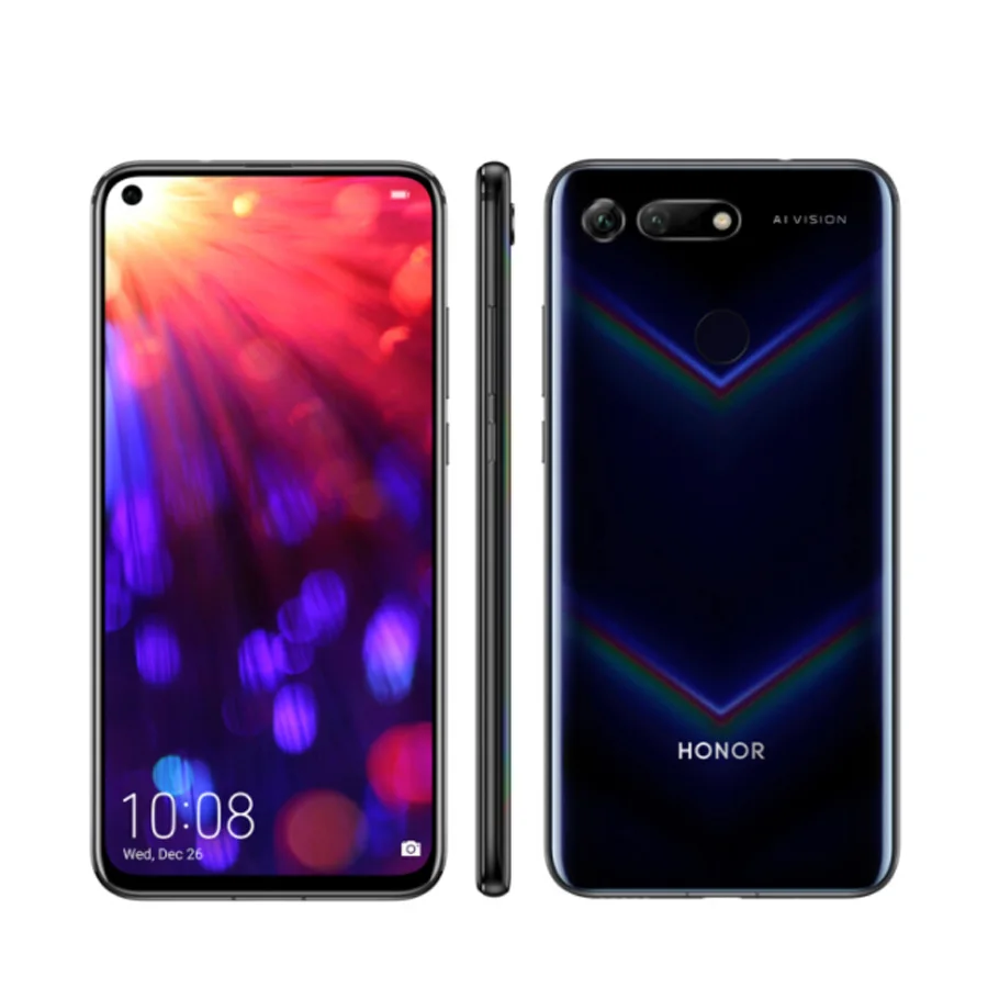Original Honor V20 View 20 Smartphone Global version PCT L29 8GB 256GB Android9 6.4 inch 4000mAh Ce