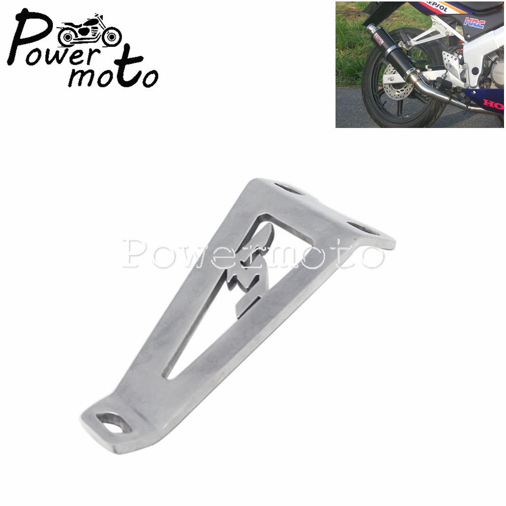 

Хромированный Кронштейн для выхлопных газов мотоцикла для Suzuki GSXR 600 750 1000-04 Yamaha YZF R1 2001-05 Kawasaki ZX6R ZX9R 1998-1998