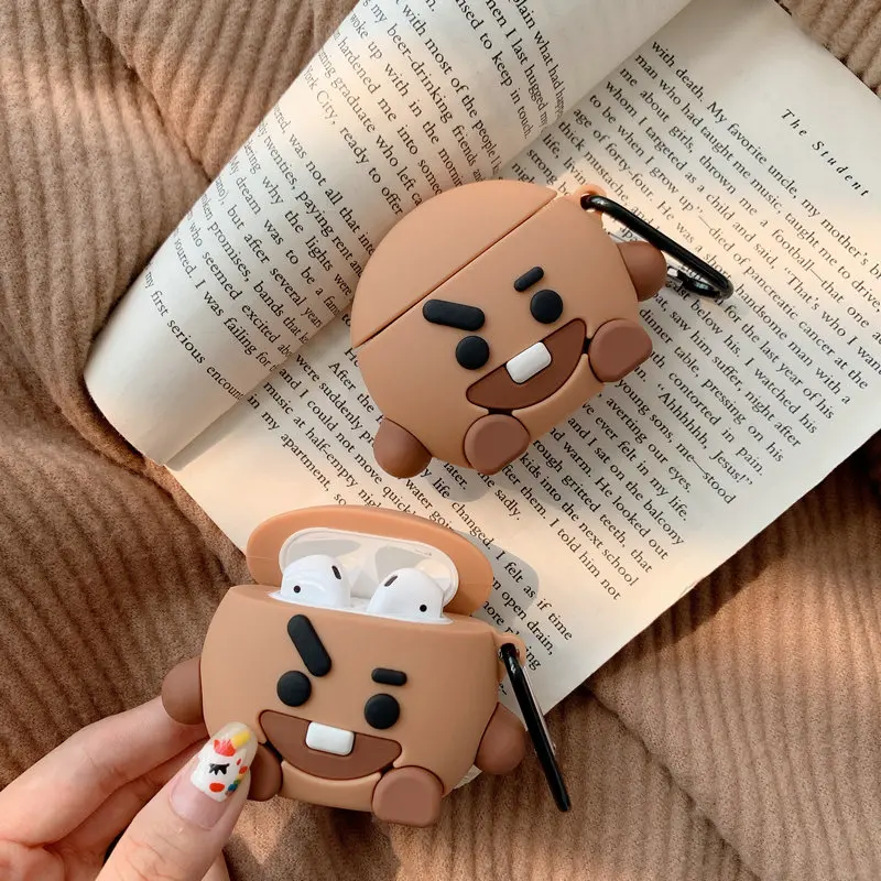 3D шоколадный силиконовый защитный чехол для наушников для Airpod, чехол для Bluetooth наушников, чехол для Airpod, аксессуары, чехол для гарнитуры
