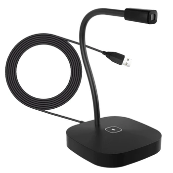 

USB Computer Voice Microphone Conference Live Microphone with Mute PressButton Plug and Play