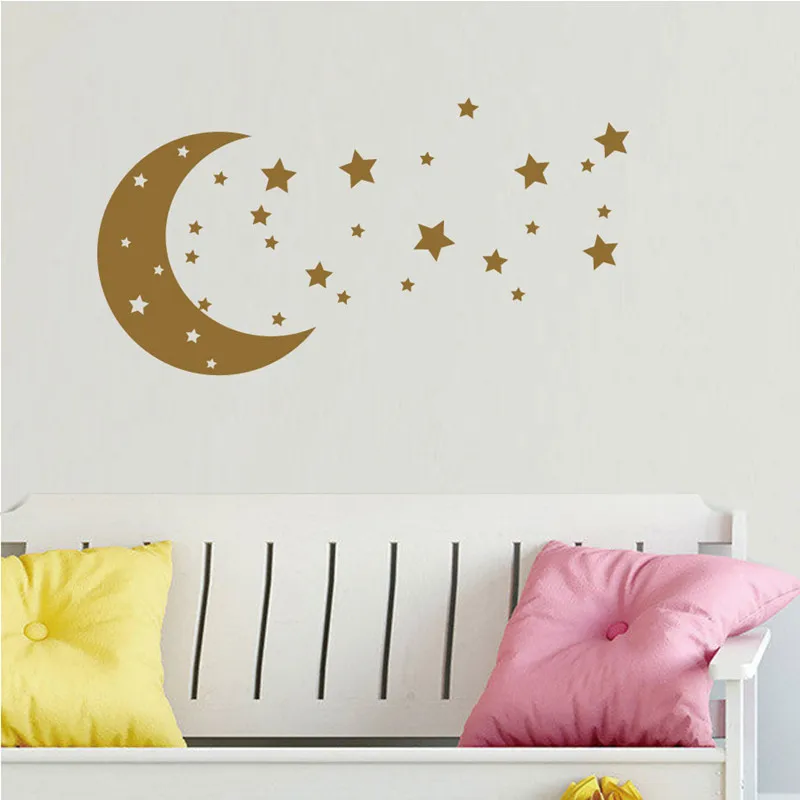 Moon-And-Stars-Wall-Stickers-Celestial-Baby-Girls-Boys-Rooms-Nursery-Removable-Art-Decals-Children-Bedroom (3)