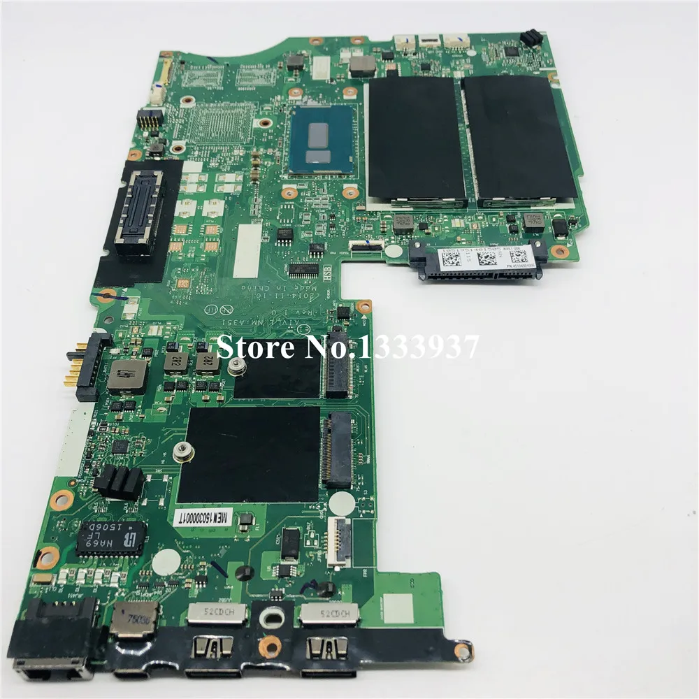 remarkable  00HT795 AIVL1 nm-a351 mainboard For Lenovo ThinkPad L450 notebook PC Laptop motherboard I3-5005U 10