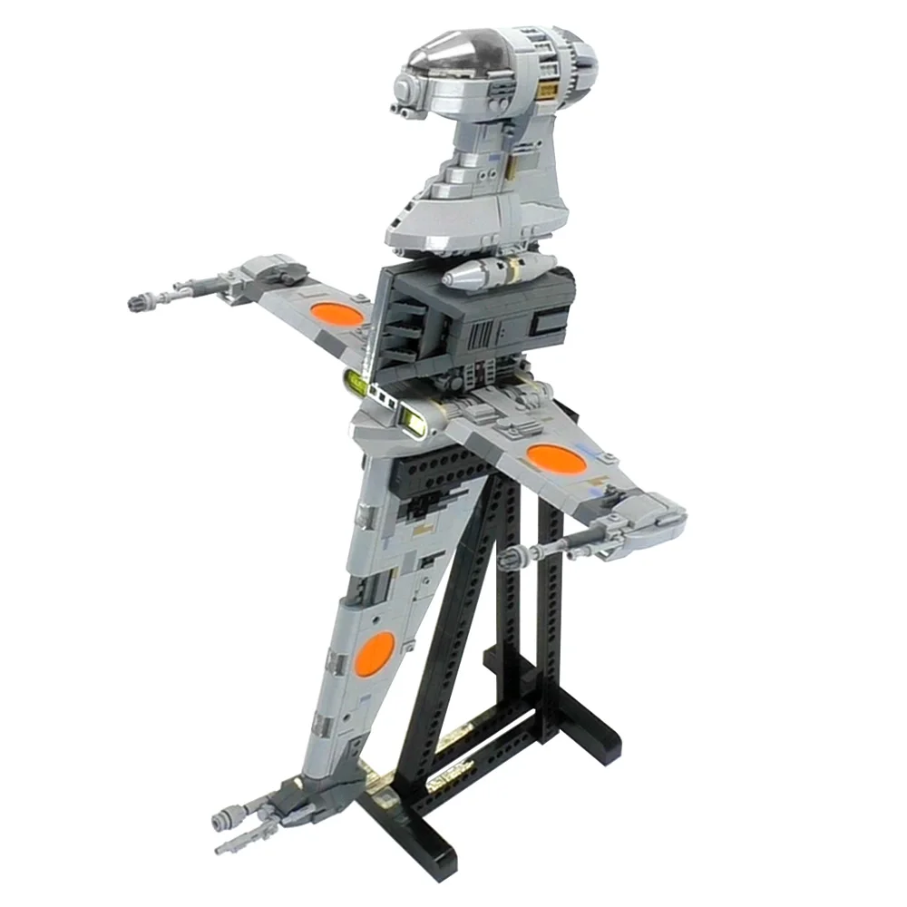 

Bricks Toy MOC-18137 The B-wingStarfighter Mobile Building Blocks Compatible with Bela StarWars 10227 Diy Toys Christmas Gift