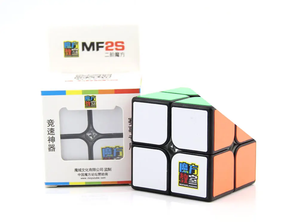 MoYu MF2 S 2x2x2 волшебный куб MF2S 2x2 Cubo Magico Профессиональный Neo скоростной куб головоломка антистресс игрушки для детей