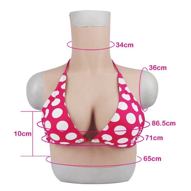 Breasts Transgender Crossdresser Silicone Big Fake Breast Forms C Cup  Realistic Crossdressing False Enhancer Boobs Women Cosplay