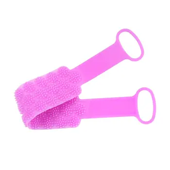 

Men And Women Bath Towel Silicone Bath Towel Strong Wash Back Bath Towel Long Strip Back Remove Death Bath Towel