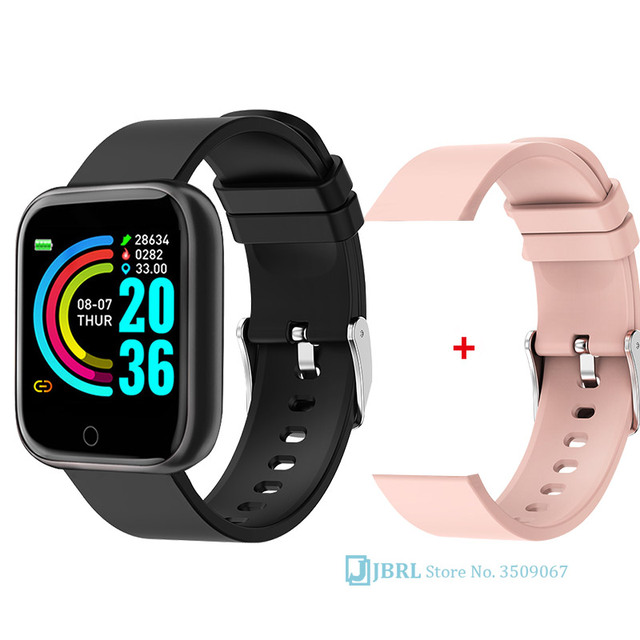 Fashion Smart Watch Men Women Smartwatch For Android IOS Electronics Smart Clock Fitness Tracker Silicone Strap Smart-Watch