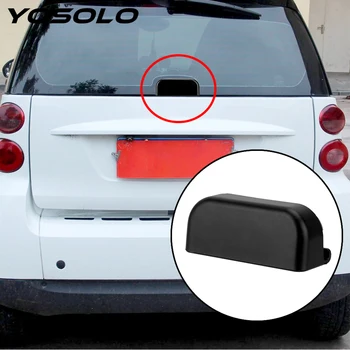 

YOSOLO Car Rear Bumper Trunk Handle For Old Style 09-14 Smart Back Door Handle With Sticker Auxiliary Knob Exterior Decoration