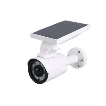 

Solar Metal Surveillance Camera Solar Panel Dummy Security Camera Home Simulation Surveillance Camera Drop Shipping Sale