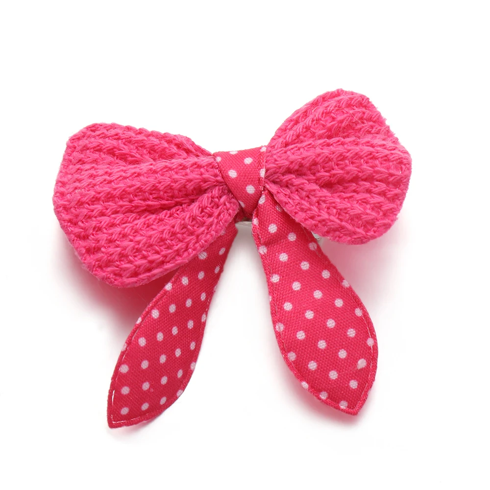 10PCS/SET Color Random Dog Bowknot Cat Grooming Bow-tie Hairpin Pet Supplies Puppy Hair Clip Headdress Pet Headwear