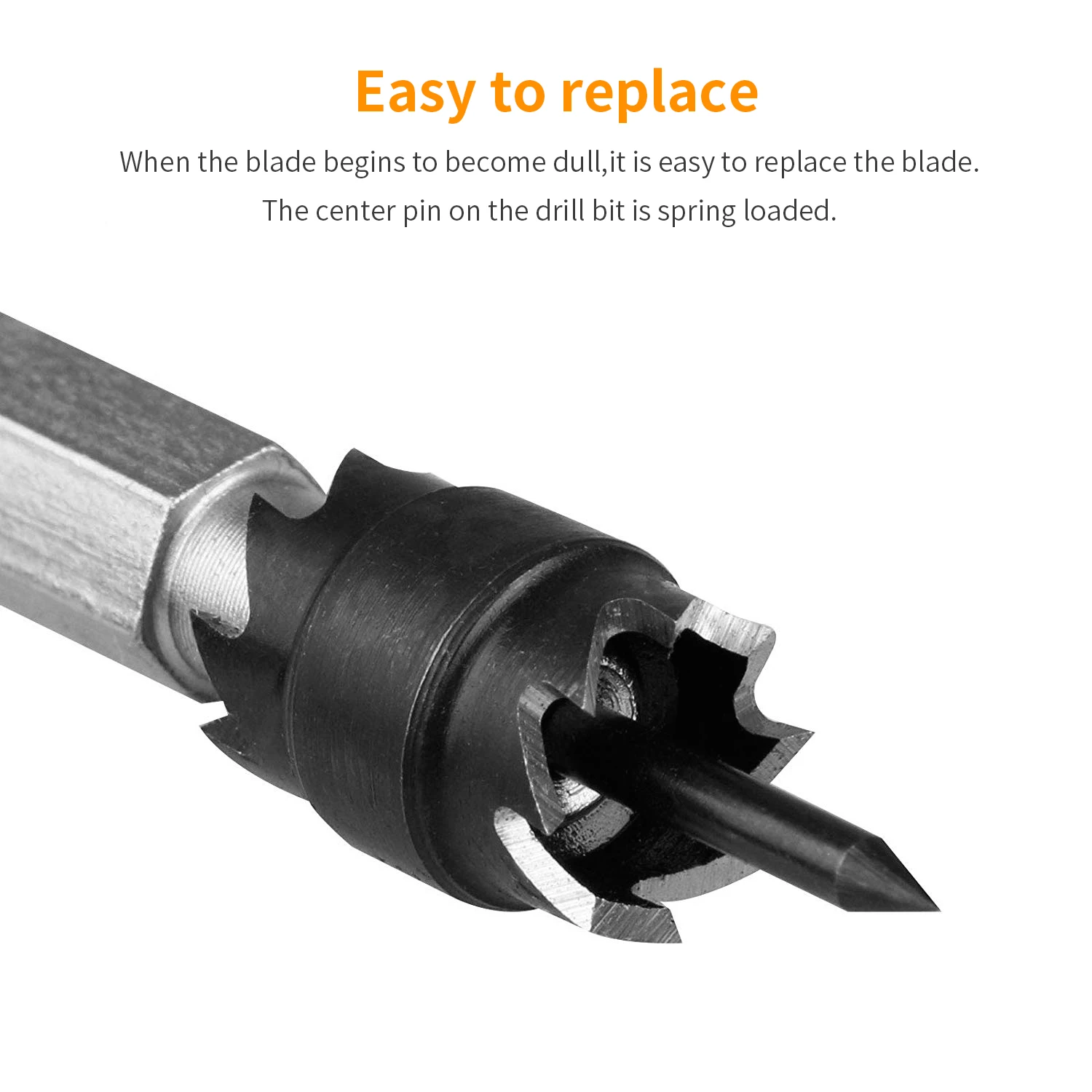 13Pcs Spot Weld Cutter Set 3/8inch Double Sided Rotary Spot Weld Cutter Remover Drill Bits Tool with Replacement Blade Kit