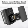 4PCS Passive Outdoor Speakers Wired Waterproof 4'' 2-Way 400W Wall Mounted Speakers With Dome Tweeter All-Weather Durability 3