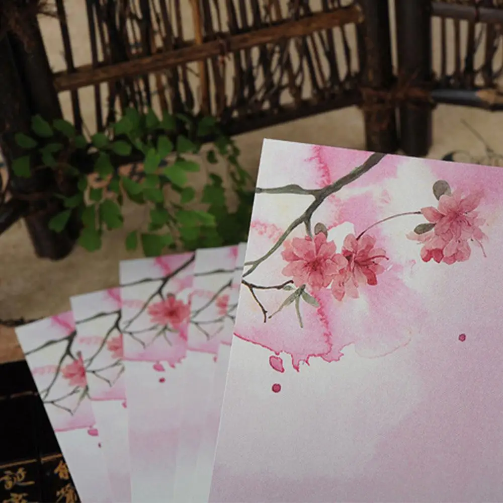 Бумажный конверт для рукоделия элегантный чистый и свежий 8 шт. антикварная школа