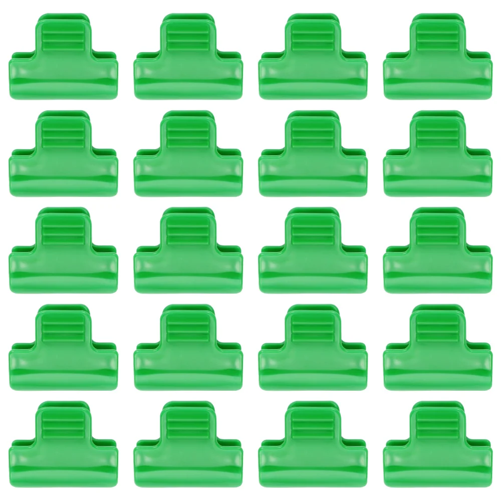 Yardwe 20PCS Greenhouse Pipe Clamps Greenhouse Film Row Cover Netting Tunnel Hoop Clips for