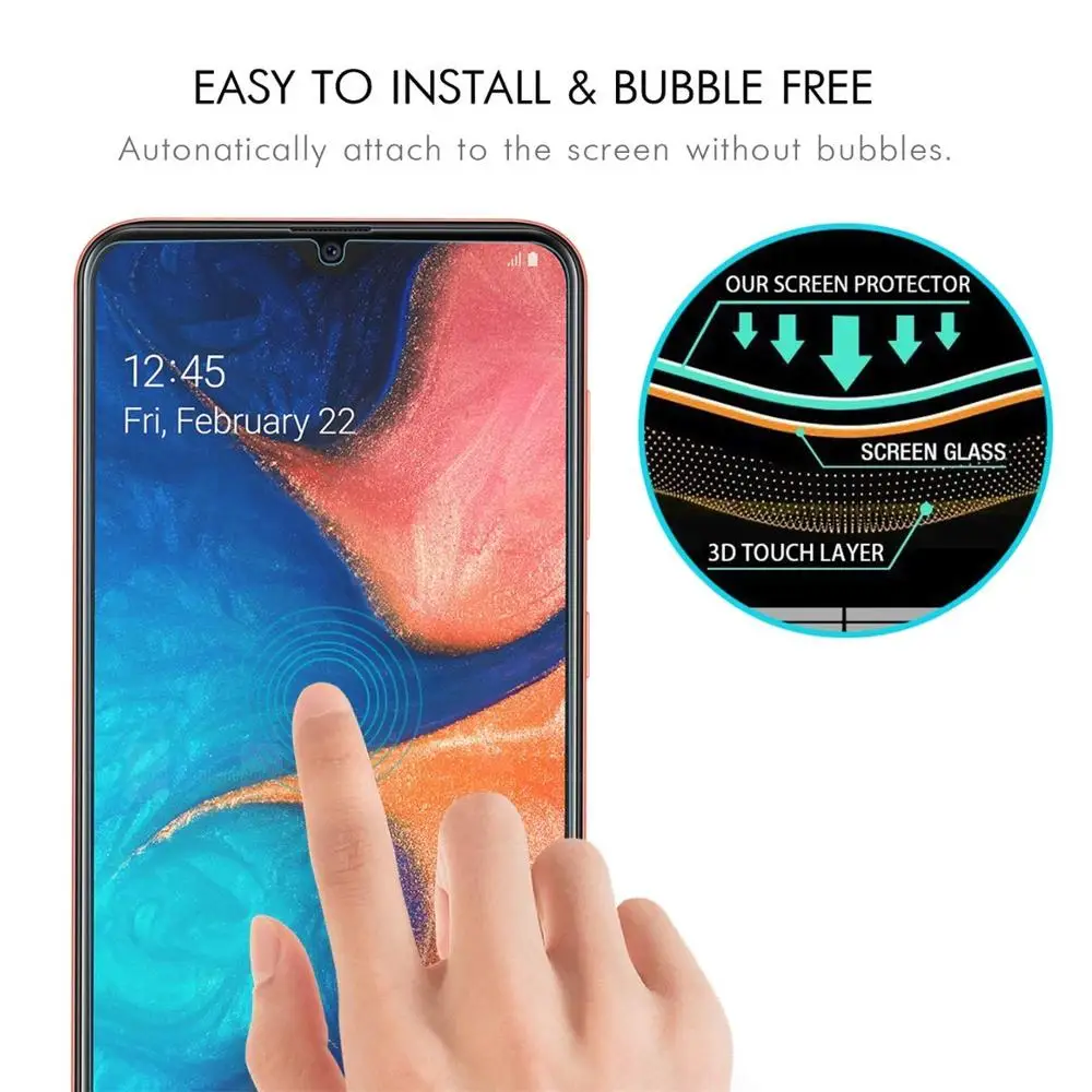 3 шт. закаленное стекло для Oppo Realme X Lite Pro C2 защита экрана X2 Защитная стеклянная